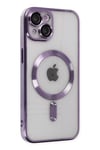 Apple iPhone 14 Kılıf Kross Magneticsafe Kapak - Mor