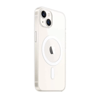 Apple iPhone 14 Kılıf Magneticsafe Şeffaf Silikon - Şeffaf