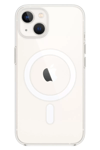 Apple iPhone 14 Kılıf Magneticsafe Şeffaf Silikon - Şeffaf