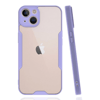 Apple iPhone 14 Kılıf Platin Silikon - Lila