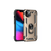 Apple iPhone 14 Kılıf Sofya Yüzüklü Silikon Kapak - Gold
