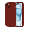Apple iPhone 14 Kılıf Viera Silikon - Bordo