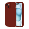 Apple iPhone 14 Kılıf Viera Silikon - Bordo