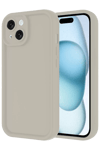 Apple iPhone 14 Kılıf Viera Silikon - Krem