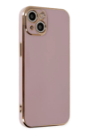 Apple iPhone 14 Kılıf Volet Silikon - Mor