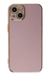 Apple iPhone 14 Kılıf Volet Silikon - Mor