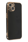 Apple iPhone 14 Kılıf Volet Silikon - Siyah