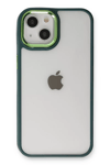 Apple iPhone 14 Plus Kılıf Dora Kapak - Haki Yeşil