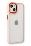 Apple iPhone 14 Plus Kılıf Dora Kapak - Pudra