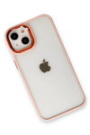 Apple iPhone 14 Plus Kılıf Dora Kapak - Pudra