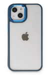 Apple iPhone 14 Plus Kılıf Dora Kapak - Mavi