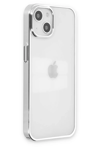 Apple iPhone 14 Plus Kılıf Element Silikon - Gümüş