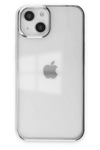 Apple iPhone 14 Plus Kılıf Element Silikon - Gümüş