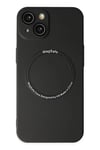 Apple iPhone 14 Plus Kılıf Jack Magneticsafe Lens Silikon - Siyah