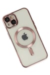 Apple iPhone 14 Plus Kılıf Kross Magneticsafe Kapak - Rose