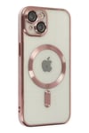 Apple iPhone 14 Plus Kılıf Kross Magneticsafe Kapak - Rose