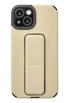 Apple iPhone 14 Plus Kılıf Mega Standlı Silikon - Gold