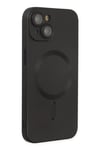 Apple iPhone 14 Plus Kılıf Moshi Lens Magneticsafe Silikon - Siyah
