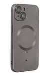 Apple iPhone 14 Plus Kılıf Moshi Lens Magneticsafe Silikon - Füme