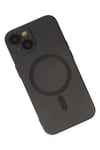 Apple iPhone 14 Plus Kılıf Moshi Lens Magneticsafe Silikon - Siyah