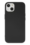 Apple iPhone 14 Plus Kılıf Nano içi Kadife Silikon - Siyah