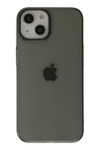 Apple iPhone 14 Plus Kılıf Pc Sert Şeffaf Kapak - Siyah