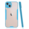 Apple iPhone 14 Plus Kılıf Platin Silikon - Mavi