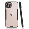 Apple iPhone 14 Plus Kılıf Platin Silikon - Siyah