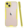 Apple iPhone 14 Plus Kılıf Platin Silikon - Sarı