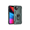 Apple iPhone 14 Plus Kılıf Sofya Yüzüklü Silikon Kapak - Yeşil