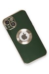 Apple iPhone 14 Plus Kılıf Store Silikon - Yeşil