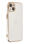 Apple iPhone 14 Plus Kılıf Volet Silikon - Beyaz
