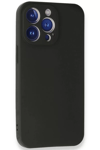 Apple iPhone 14 Pro Kılıf First Silikon - Siyah