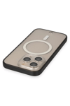 Apple iPhone 14 Pro Kılıf Grand Magneticsafe Kapak - Siyah