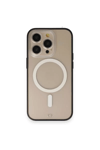 Apple iPhone 14 Pro Kılıf Grand Magneticsafe Kapak - Siyah