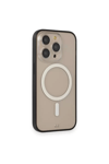 Apple iPhone 14 Pro Kılıf Grand Magneticsafe Kapak - Siyah