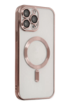 Apple iPhone 14 Pro Kılıf Kross Magneticsafe Kapak - Rose