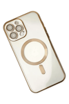Apple iPhone 14 Pro Kılıf Kross Magneticsafe Kapak - Gold
