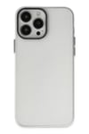 Apple iPhone 14 Pro Kılıf Modos Metal Kapak - Şeffaf