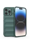 Apple iPhone 14 Pro Kılıf Optimum Silikon - Koyu Yeşil