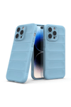 Apple iPhone 14 Pro Kılıf Optimum Silikon - Sky Blue