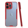 Apple iPhone 14 Pro Kılıf Platin Silikon - Kırmızı