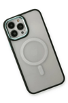 Apple iPhone 14 Pro Kılıf Room Magneticsafe Silikon - Köknar Yeşili