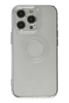 Apple iPhone 14 Pro Kılıf Santa Lens Silikon - Şeffaf