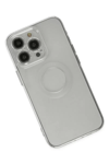 Apple iPhone 14 Pro Kılıf Santa Lens Silikon - Şeffaf