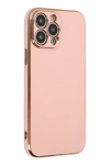 Apple iPhone 14 Pro Kılıf Volet Silikon - Pembe