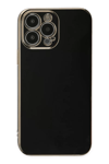 Apple iPhone 14 Pro Kılıf Volet Silikon - Siyah