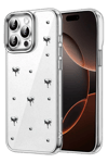 Apple iPhone 14 Pro Max Fiyonk Desenli Kapak - Desen 1