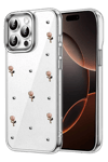 Apple iPhone 14 Pro Max Fiyonk Desenli Kapak - Desen 6