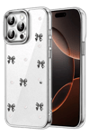 Apple iPhone 14 Pro Max Fiyonk Desenli Kapak - Desen 8